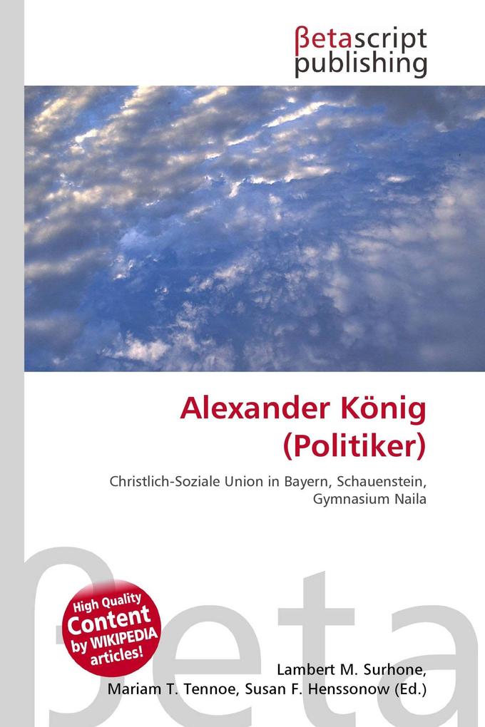Alexander König (Politiker)