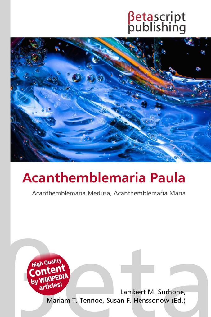 Acanthemblemaria Paula