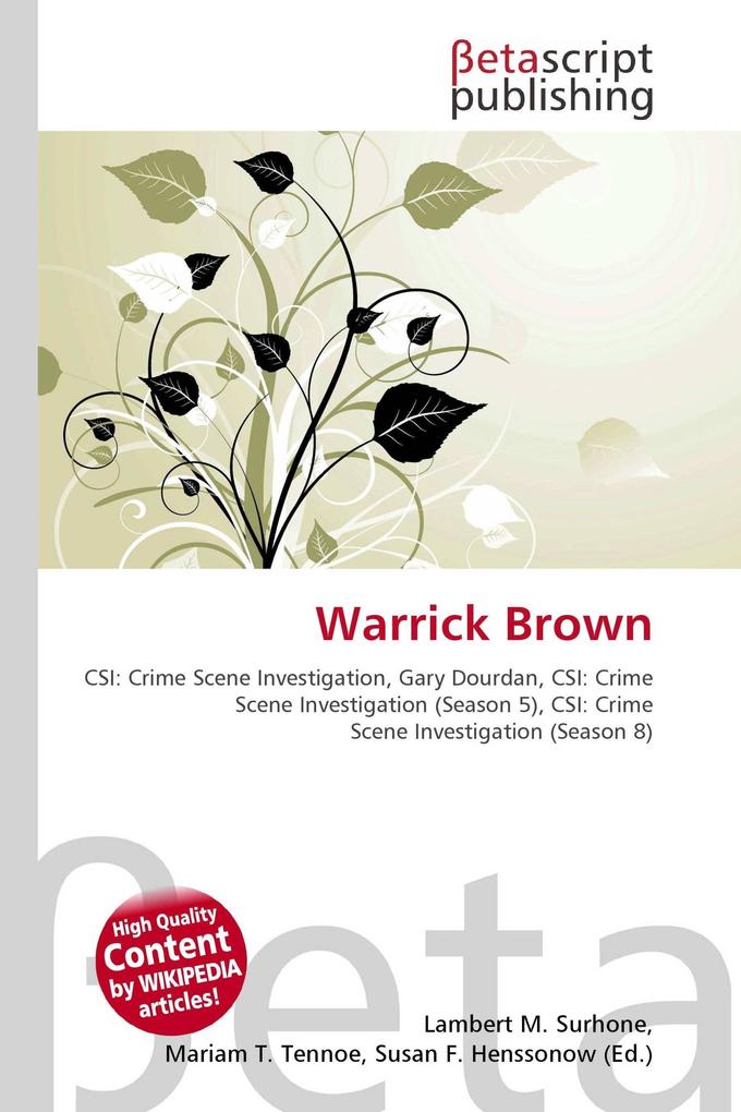 Warrick Brown