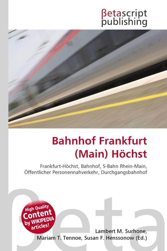 Bahnhof Frankfurt (Main) Höchst