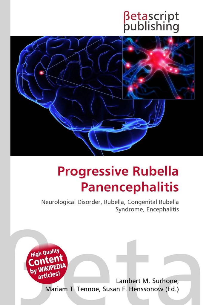 Progressive Rubella Panencephalitis