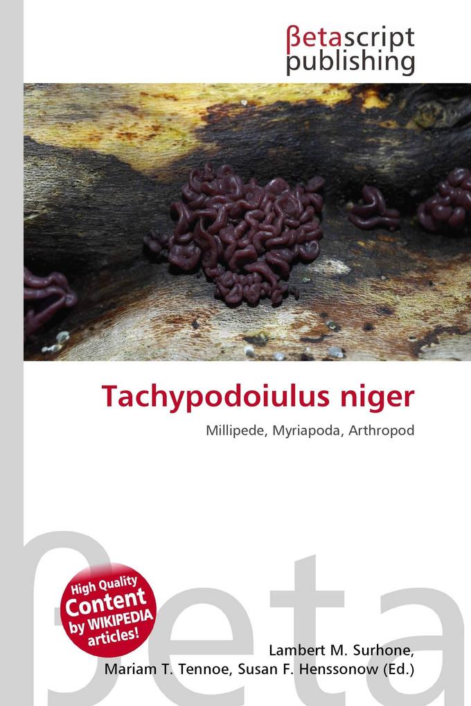 Tachypodoiulus niger