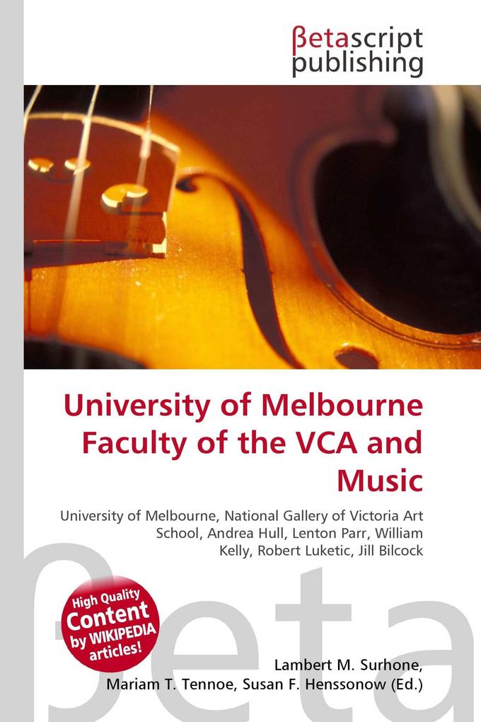 University of Melbourne Faculty of the VCA and Music