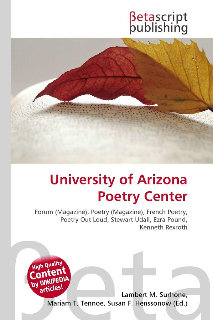 University of Arizona Poetry Center