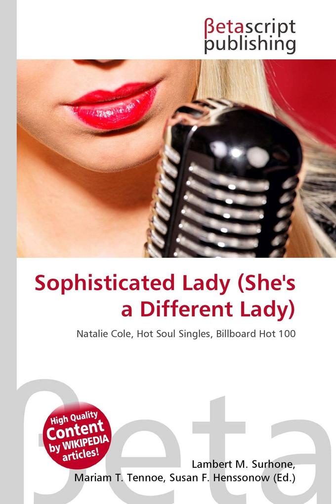 Sophisticated Lady (She's a Different Lady)