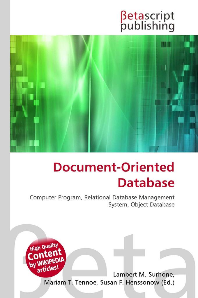 Document-Oriented Database