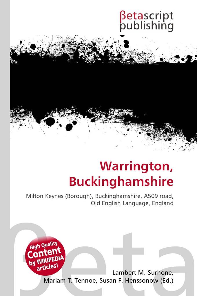 Warrington Buckinghamshire
