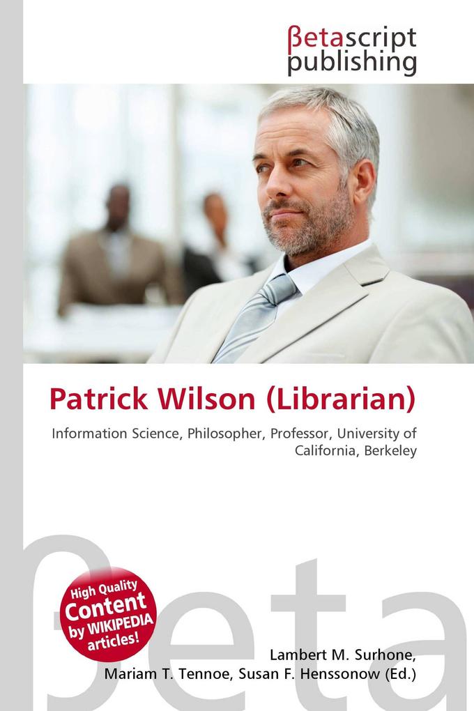 Patrick Wilson (Librarian)