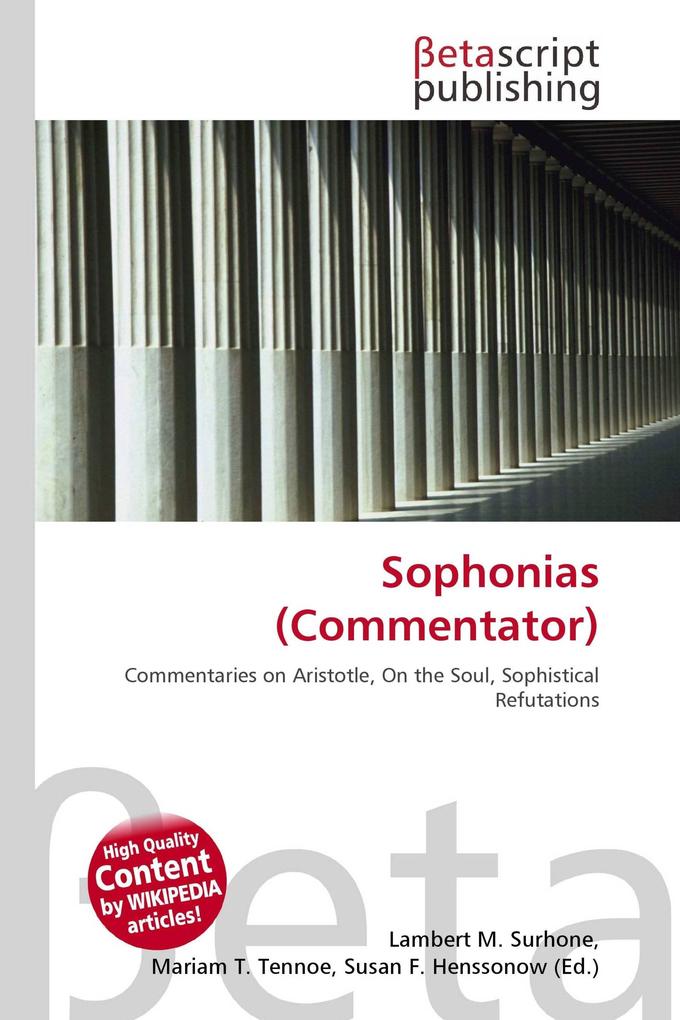 Sophonias (Commentator)