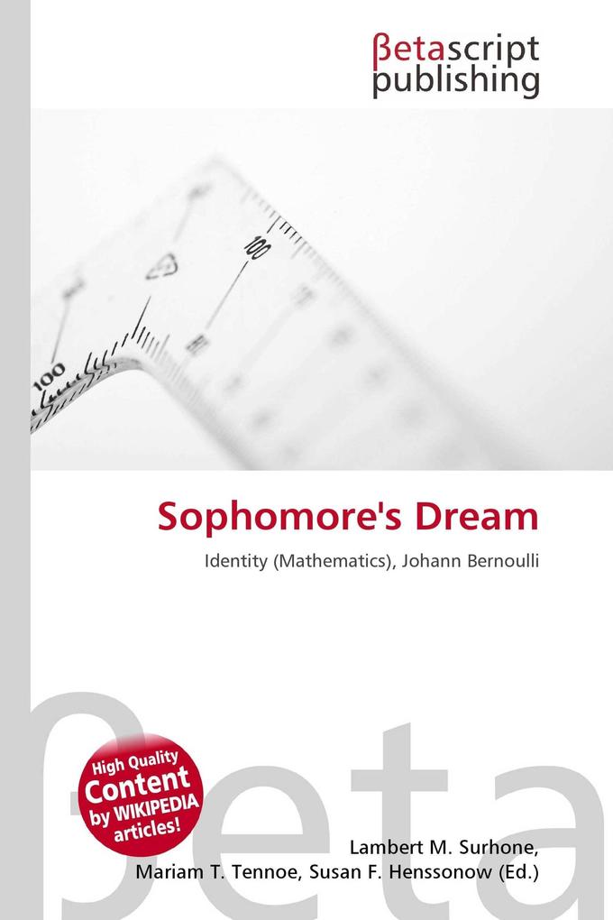 Sophomore's Dream