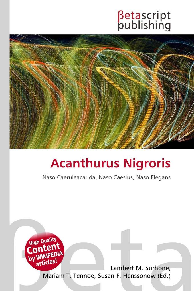 Acanthurus Nigroris