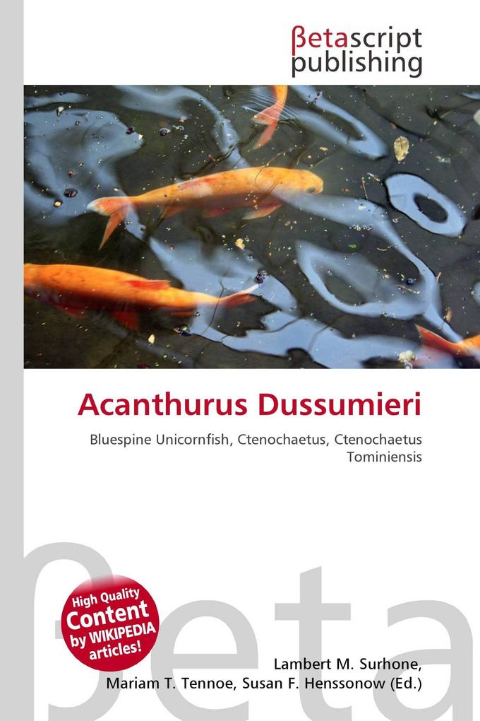 Acanthurus Dussumieri
