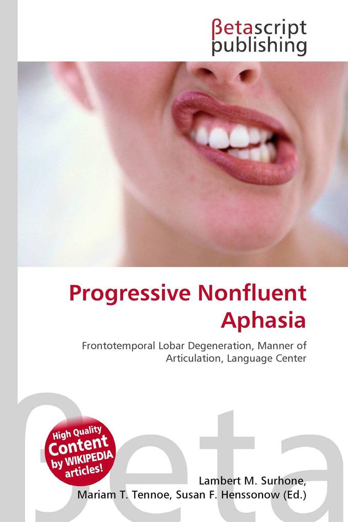 Progressive Nonfluent Aphasia