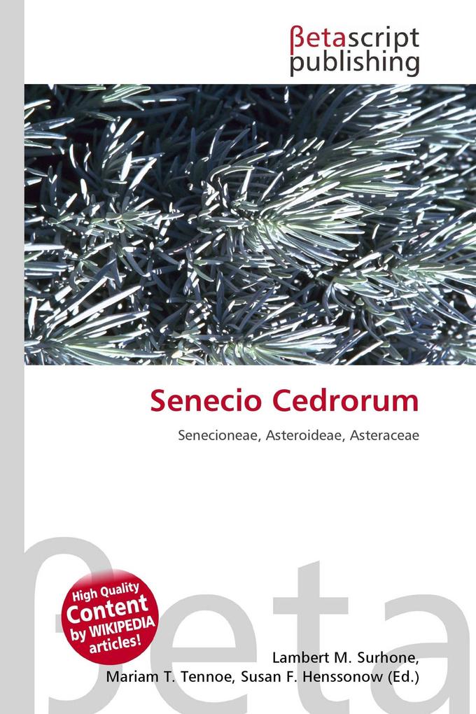Senecio Cedrorum