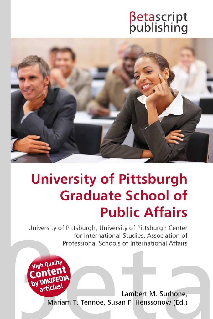 University of Pittsburgh Graduate School of Public Affairs