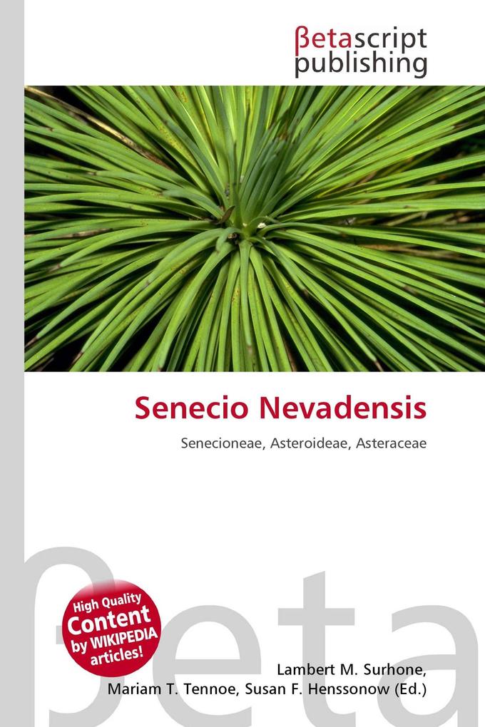 Senecio Nevadensis