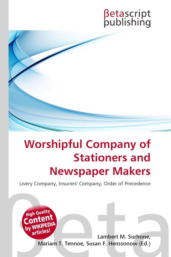 Worshipful Company of Stationers and Newspaper Makers