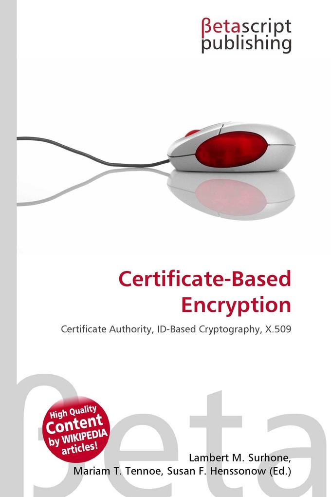Certificate-Based Encryption