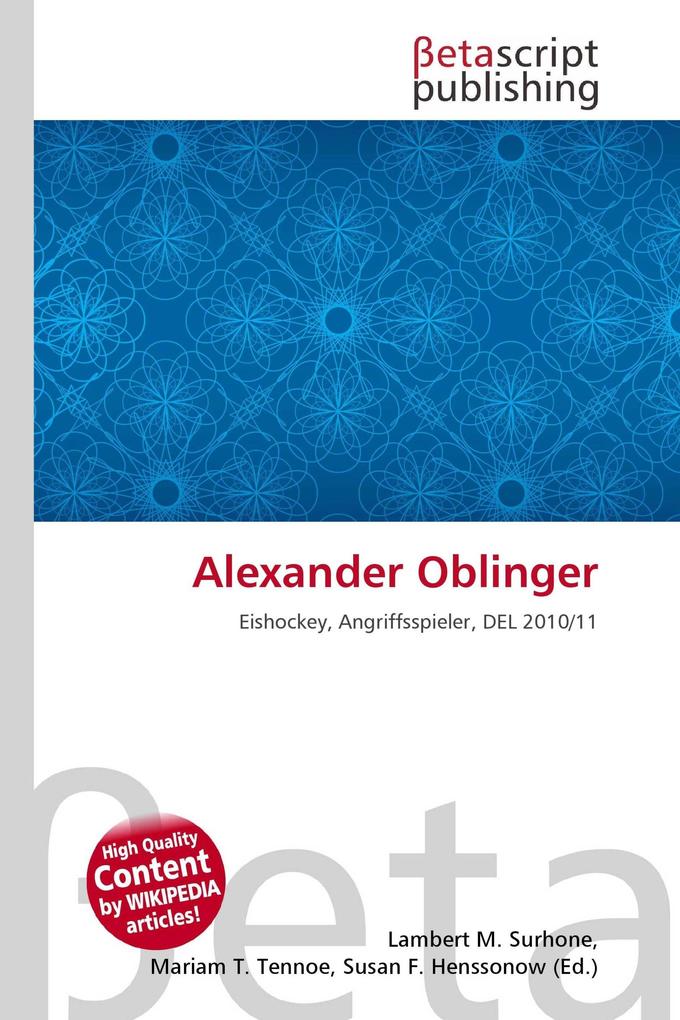Alexander Oblinger