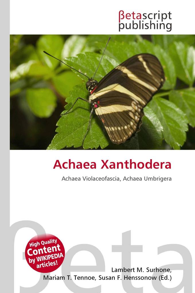 Achaea Xanthodera