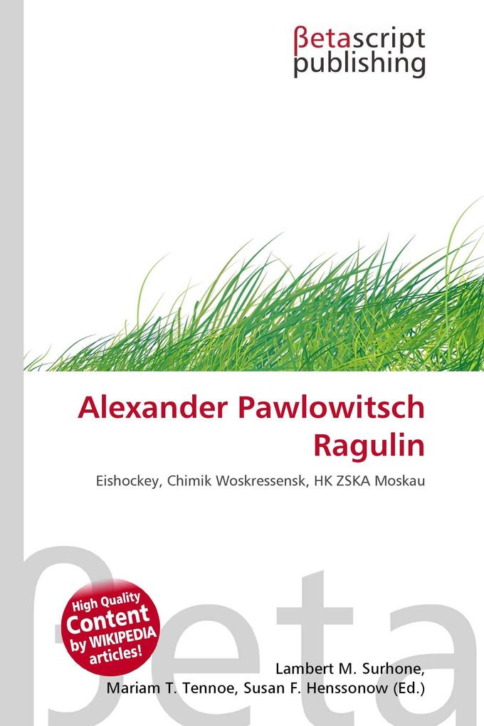 Alexander Pawlowitsch Ragulin