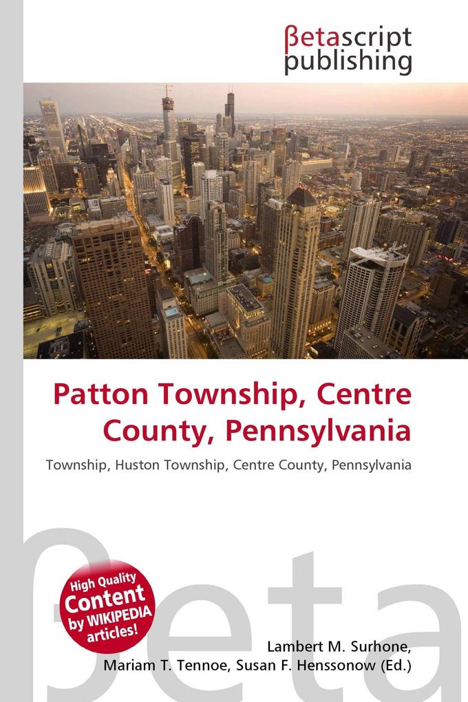 Patton Township Centre County Pennsylvania