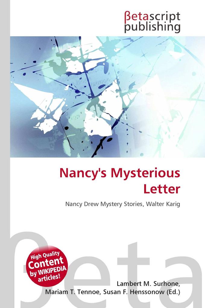 Nancy's Mysterious Letter