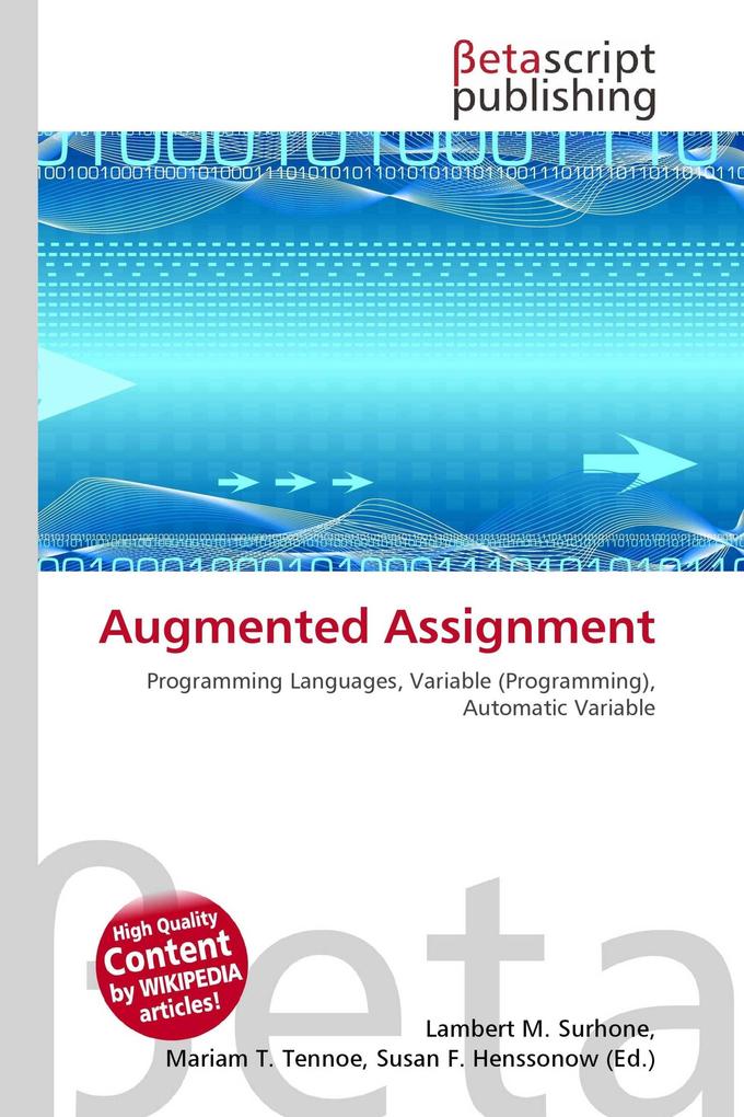 Augmented Assignment