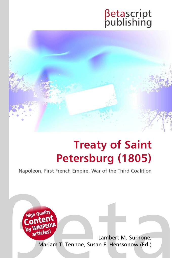 Treaty of Saint Petersburg (1805)