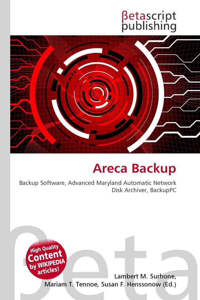 Areca Backup