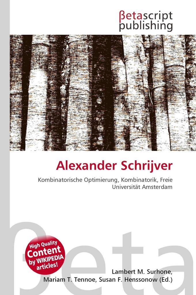 Alexander Schrijver