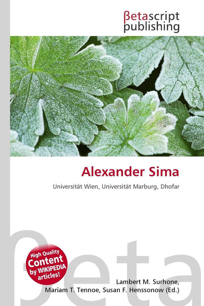 Alexander Sima