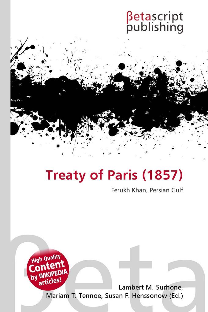 Treaty of Paris (1857)