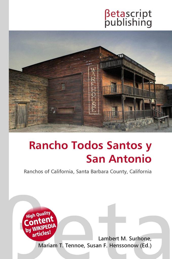 Rancho Todos Santos y San Antonio