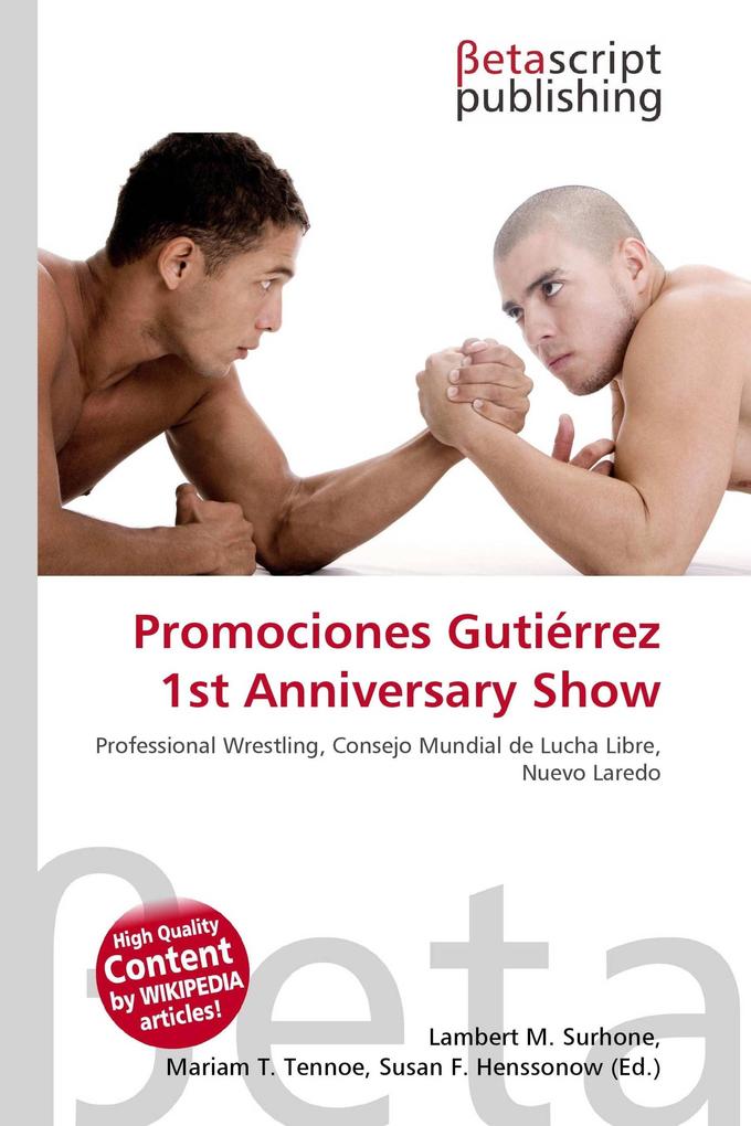 Promociones Gutiérrez 1st Anniversary Show