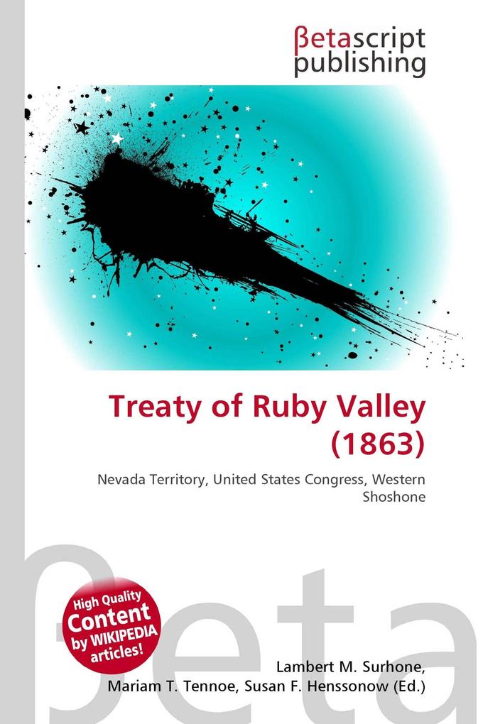 Treaty of Ruby Valley (1863)