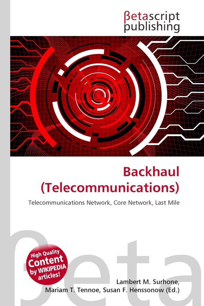 Backhaul (Telecommunications)
