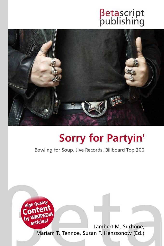 Sorry for Partyin'
