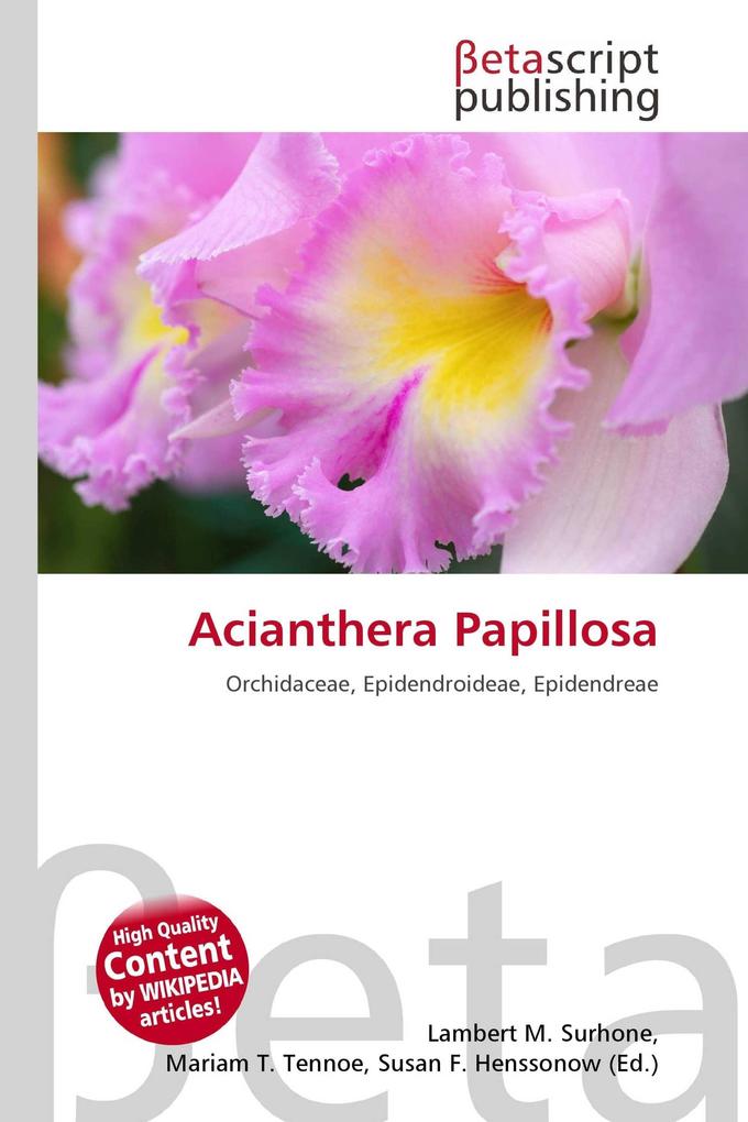 Acianthera Papillosa
