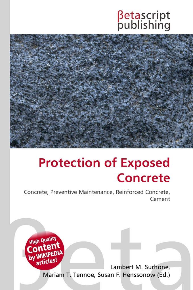 Protection of Exposed Concrete