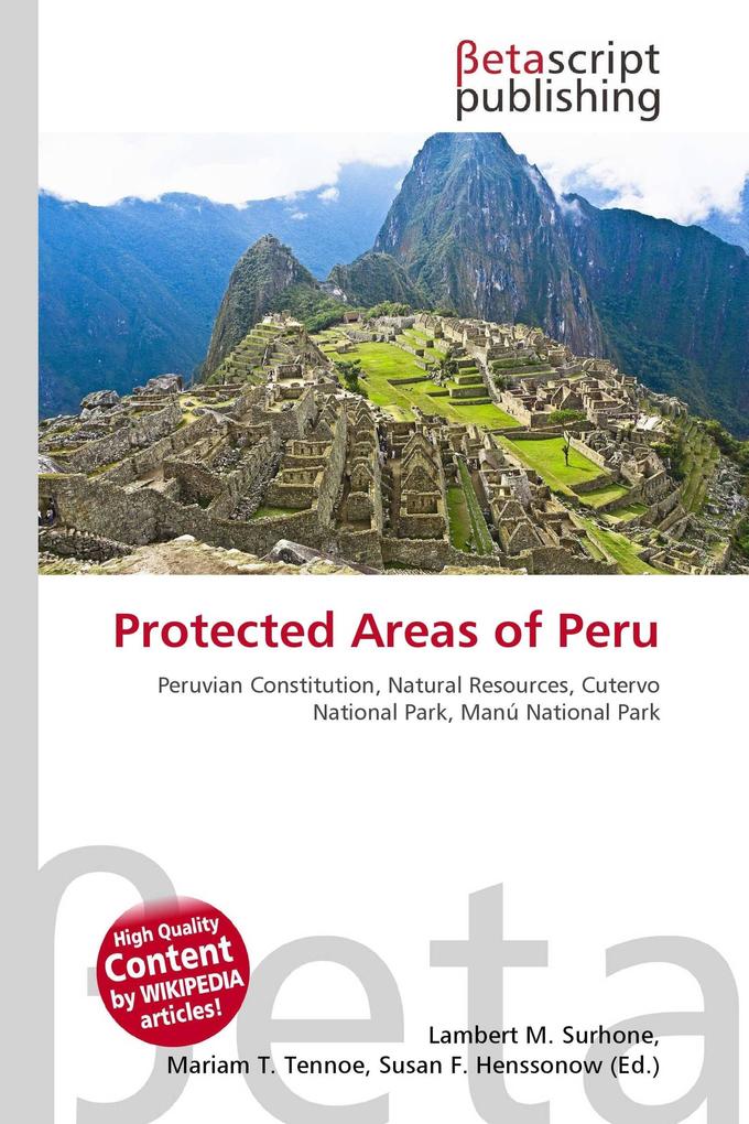 Protected Areas of Peru