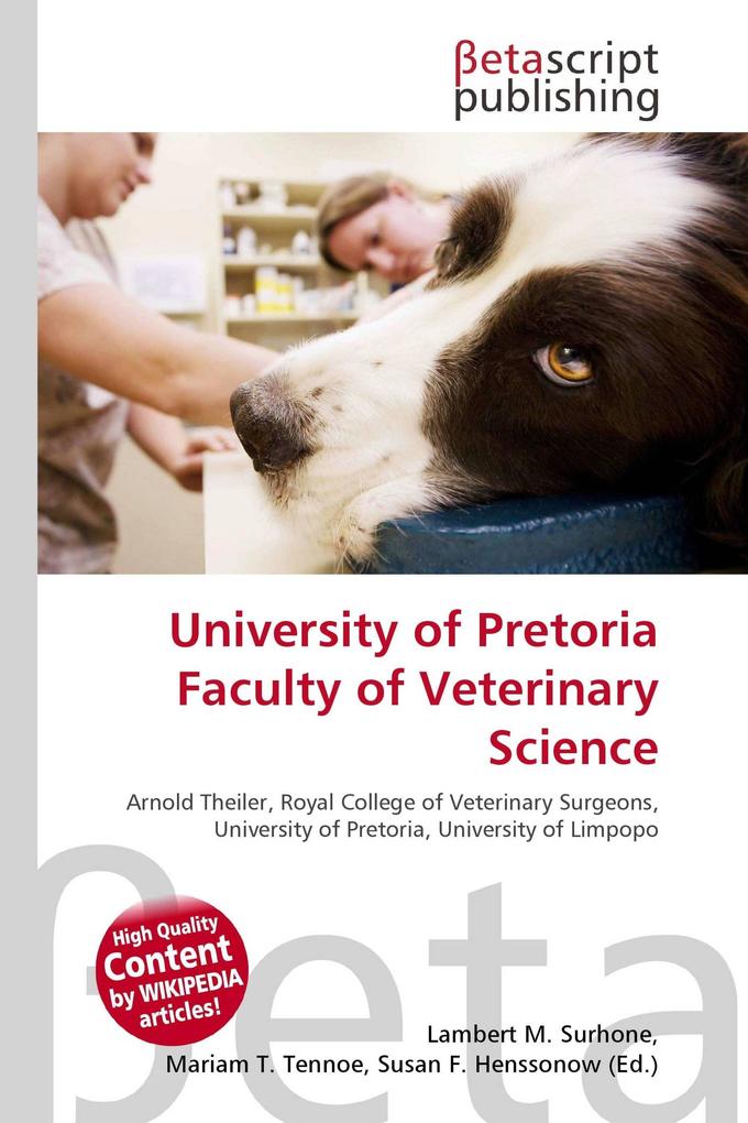 University of Pretoria Faculty of Veterinary Science