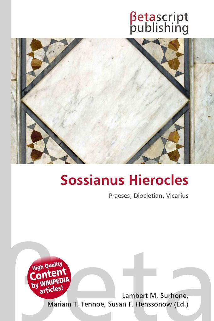 Sossianus Hierocles