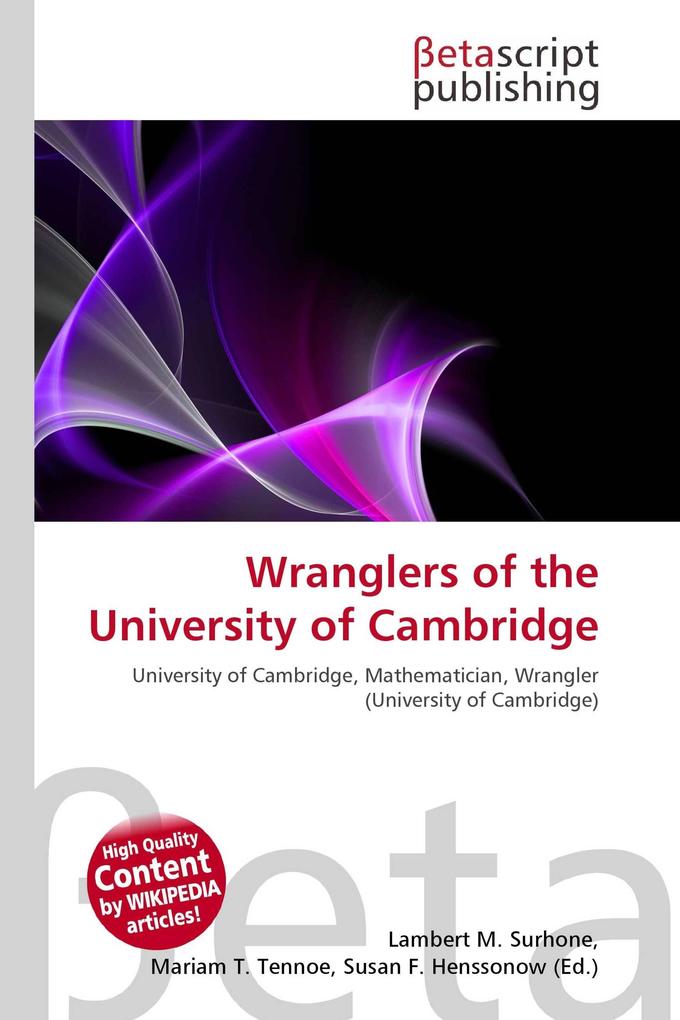 Wranglers of the University of Cambridge