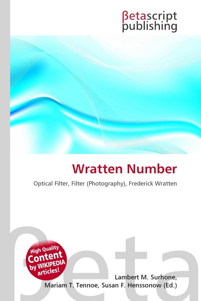 Wratten Number