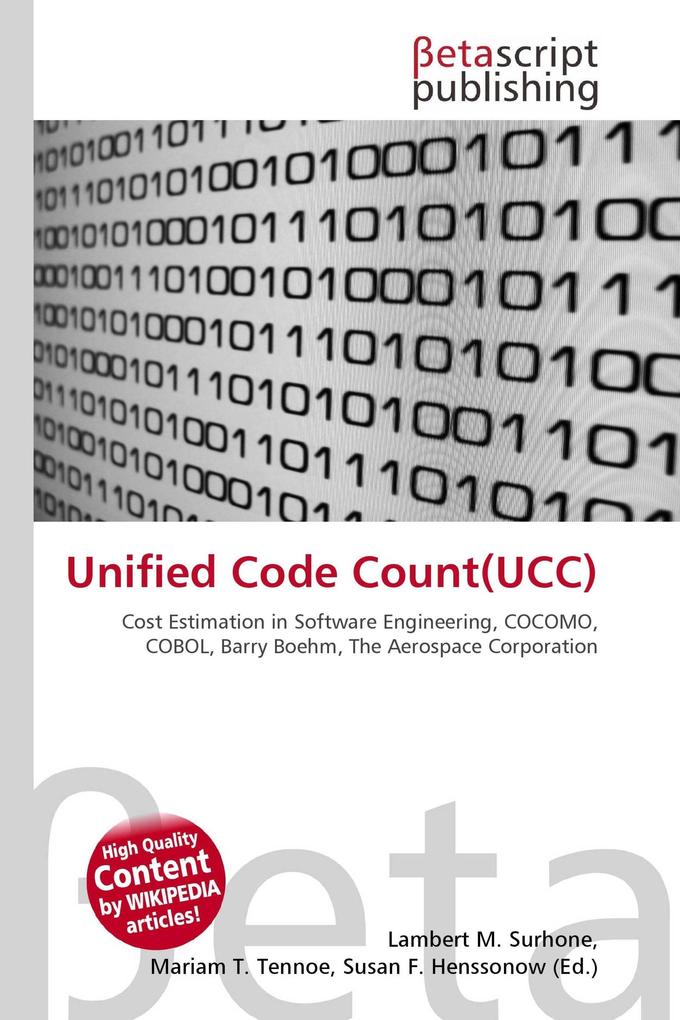 Unified Code Count(UCC)