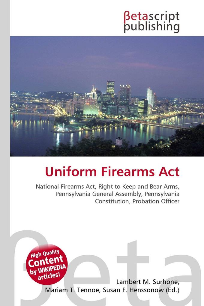 Uniform Firearms Act