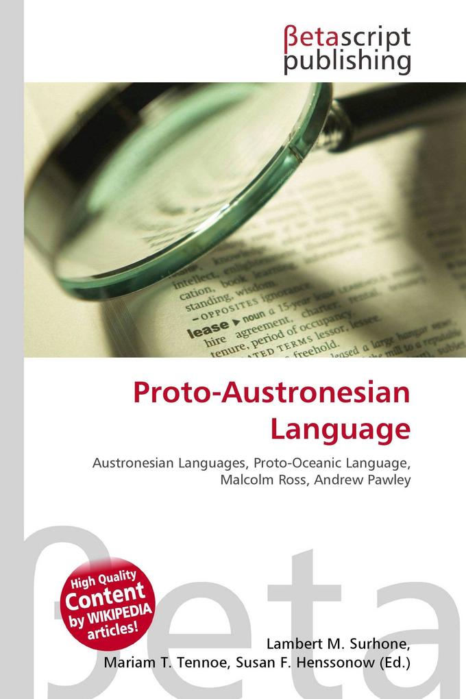 Proto-Austronesian Language