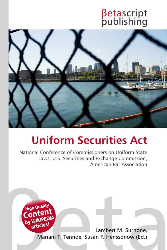Uniform Securities Act