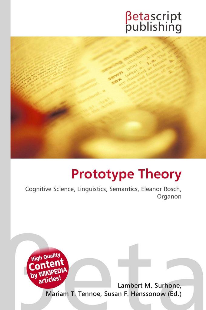 Prototype Theory